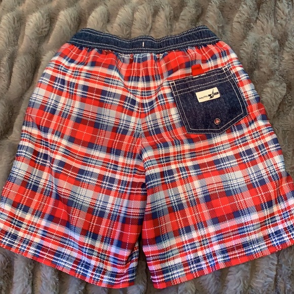 Nautica Swim Trunks Boys Size 7 Like New - Picture 6 of 6